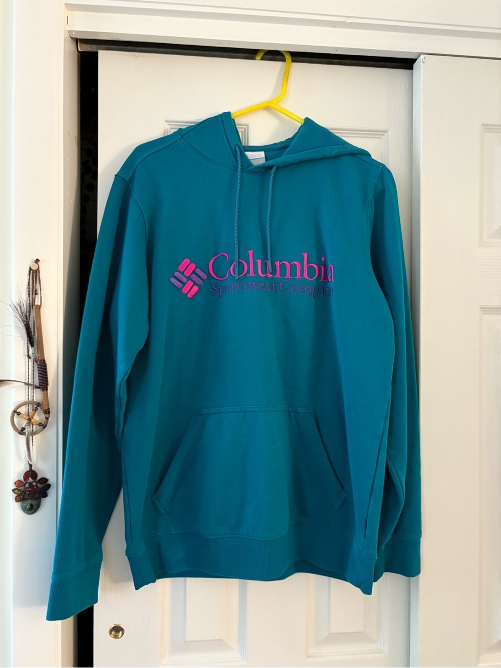 Columbia Teal Pullover Sweatshirt